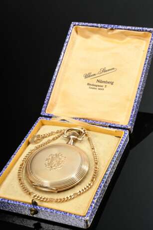 Gold-plated Elgin pocket watch, Roman numerals, mi… - фото 3 Gold-plated Elgin pocket watch, Roman numerals, mi… - фото 3