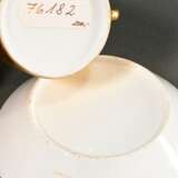 French Empire cup/saucer in cylindrical shape with… - photo 3