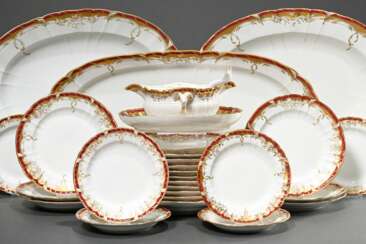 28 Pieces KPM dinner service ‘Königin von Holland’…