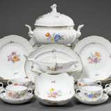 23 Pieces Meissen dinner service with floral and i… - фото 2