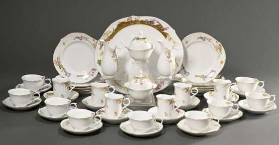 29 pieces Meissen coffee and tea service “Florale … - photo 2
