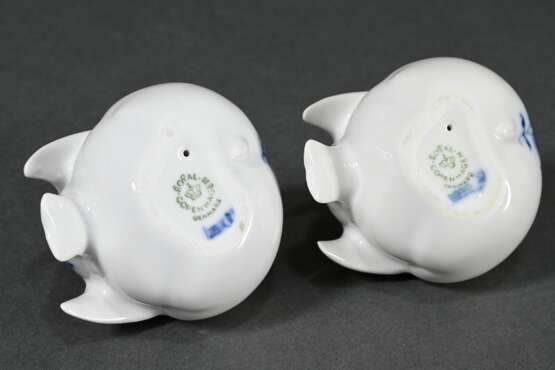 Paar Royal Copenhagen Figuren "Vögel" mit Musselma… - Foto 4 Paar Royal Copenhagen Figuren "Vögel" mit Musselma… - Foto 4