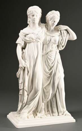 KPM bisque porcelain ‘Princess Group’ of sisters L… - photo 3