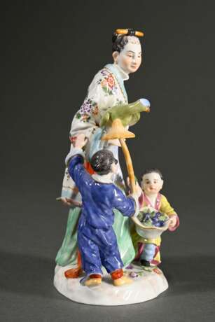 Meissen figurine group ‘Japanese woman with childr… - photo 3