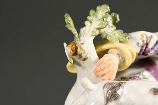 Meissen figurine ‘Japanese man with billy goat’ on… - photo 3