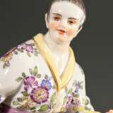 Meissen figurine ‘Japanese man with billy goat’ on… - photo 4