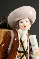Meissen figurine ‘Map Seller’ from the ‘Cris de Pa…