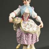 Meissen figurine ‘Gardener with Flower Basket’, po… - фото 1