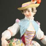 Meissen figurine ‘Gardener with Flower Basket’, po… - фото 3