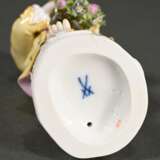Meissen Figur "Gärtnerkind mit Blumenkranz", Porze… - Foto 4