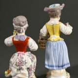 2 Meissen figurines ‘Gardener Children’ on rocaill… - фото 2