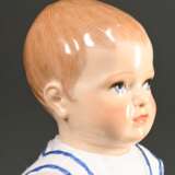 Käthe Kruse doll ‘Paul’ with Meissen porcelain hea… - фото 3