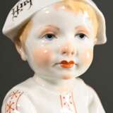 Meissen ‘Hentschelkind’ ‘Boy with Newspaper Cap’, … - photo 3