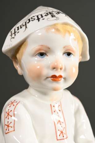 Meissen ‘Hentschelkind’ ‘Boy with Newspaper Cap’, … - фото 3 Meissen ‘Hentschelkind’ ‘Boy with Newspaper Cap’, … - фото 3