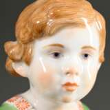 Meissen figurine ‘Boy with Locomotive’, porcelain … - photo 3