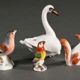 4 Various Meissen miniature figurines ‘Parrot’, ‘S… - photo 2