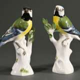 2 Various Meissen figurines ‘Great Tits’, porcelai… - photo 1