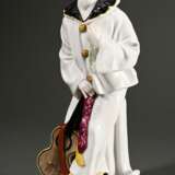 Karl Ens porcelain figurine ‘Pierrot with Guitar’ … - photo 1