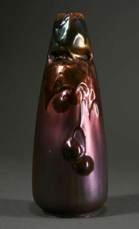 Art Nouveau vase ‘Leaves and Berries’ in conical s… - фото 1 Art Nouveau vase ‘Leaves and Berries’ in conical s… - фото 1