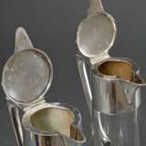 Paar Jugendstil Schankkannen in eleganter Form mit… - Foto 3