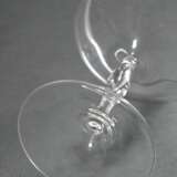 6 Jugendstil Champagner Schalen mit gezogener Kupp… - Foto 4