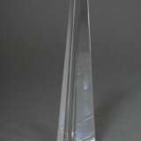 Baccarat Kristall "Obelisk", am Boden gemarkt, H. … - Foto 2