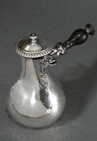 Antique French chocolate pot in pear shape with le… - photo 1 Antique French chocolate pot in pear shape with le… - photo 1