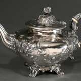 3 Piece Victorian tea set with embossed and finely… - photo 2