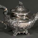 3 Piece Victorian tea set with embossed and finely… - photo 3