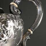 3 Piece Victorian tea set with embossed and finely… - photo 4