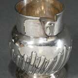 English milk jug with curved fluted pattern on sph… - photo 6