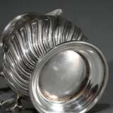 English milk jug with curved fluted pattern on sph… - photo 3