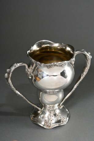 Tiffany & Co vase with multi-curved body and large… - фото 1