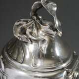 Art Nouveau coffee pot with vegetal relief and scu… - фото 3