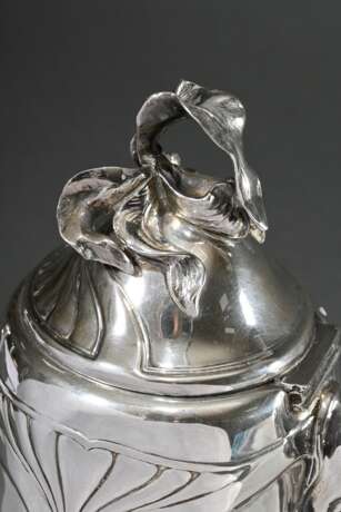 Art Nouveau coffee pot with vegetal relief and scu… - фото 3 Art Nouveau coffee pot with vegetal relief and scu… - фото 3