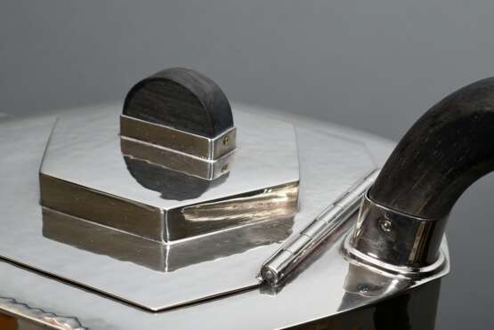 4-Piece hammered Art Deco coffee and tea service i… - photo 5 4-Piece hammered Art Deco coffee and tea service i… - photo 5