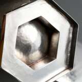 4-Piece hammered Art Deco coffee and tea service i… - photo 6