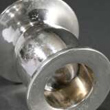 Martellated Art Deco candlestick with spherical bo… - photo 2