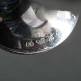 Pair of hammered egg cups in elegant design, 835 s… - photo 3