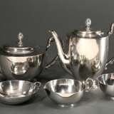 5 Pieces mid-century coffee and tea set in a elega… - photo 1