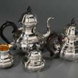 4-piece coffee and tea service with angular, round… - photo 2