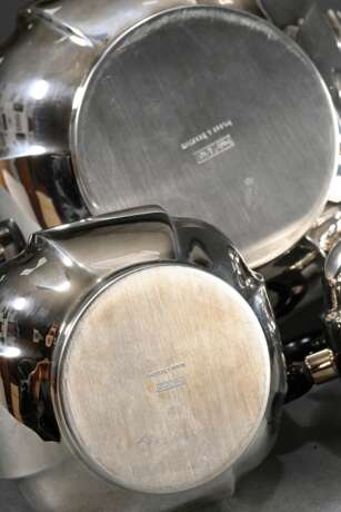 4-piece coffee and tea service with angular, round… - photo 4 4-piece coffee and tea service with angular, round… - photo 4