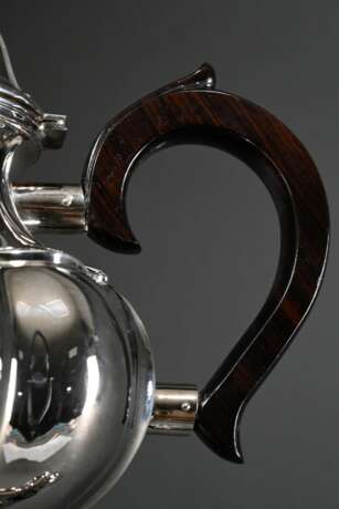 4-piece coffee and tea service with angular, round… - photo 6 4-piece coffee and tea service with angular, round… - photo 6