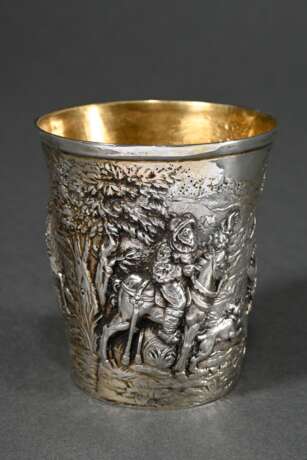 Embossed hunting cup with surrounding relief ‘Hunt… - фото 2 Embossed hunting cup with surrounding relief ‘Hunt… - фото 2