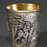 Embossed hunting cup with surrounding relief ‘Hunt… - photo 2