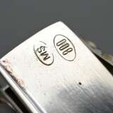 Wick trimmer with floral relief, 800 silver, 87g, … - фото 4