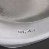 Bowl with ornamental rim and glass insert, engrave… - фото 3