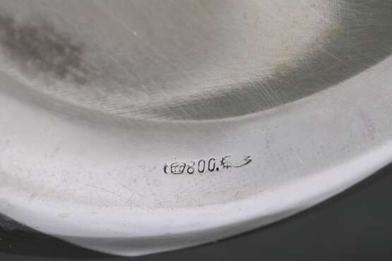 Bowl with ornamental rim and glass insert, engrave… - фото 3 Bowl with ornamental rim and glass insert, engrave… - фото 3