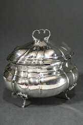 Swedish sugar bowl in Rococo style, 830 silver, 26…