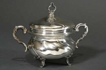 Polish sugar bowl with twisted handles on feet in …